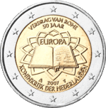 2 euros Pays-Bas 2007 - Trait de Rome